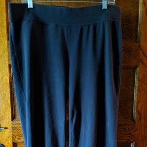Land's End Starfish Mid Rise Straight Leg Lg Navy